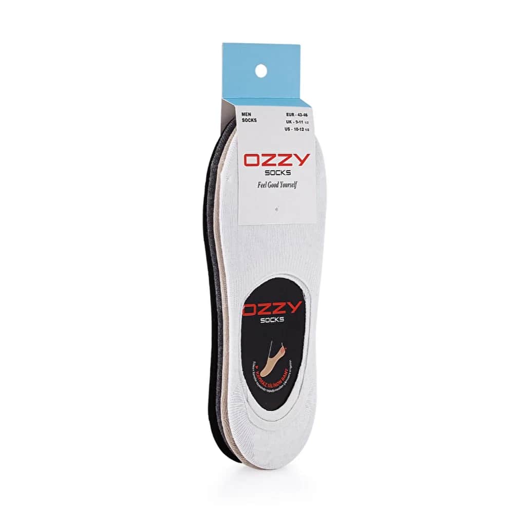 جوارب باليرينا للرجال 12 قطعة مقاس 43/46 من أوزي سوكس Ozzy Socks