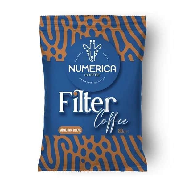 قهوة فلتر مزيج نوميريكا 80 جرام Numerica