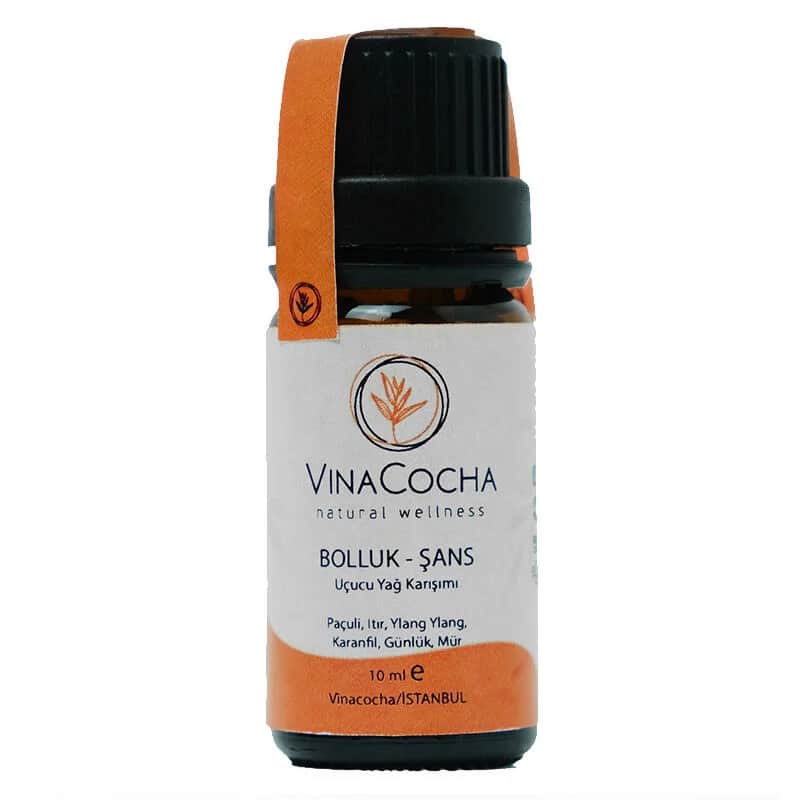 Vinacocha مزيج زيت فيناكوتشا العطري 10 مل من زيت الحظ الوفير من أجل الرخاء