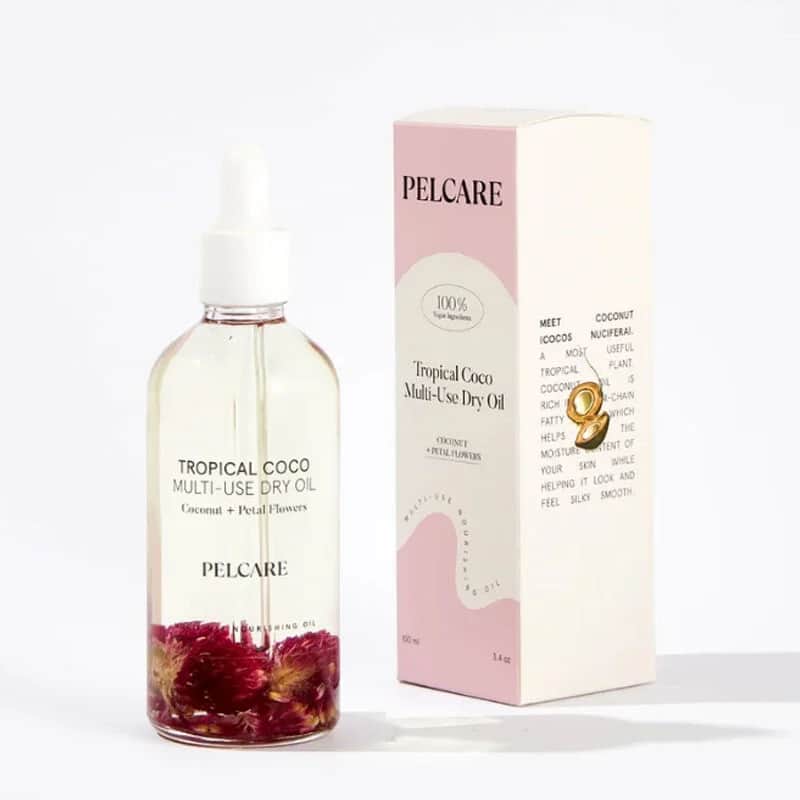 Pelcare زيت بيلكير الجاف متعدد الاستخدامات بجوز الهند الاستوائي 100 مل