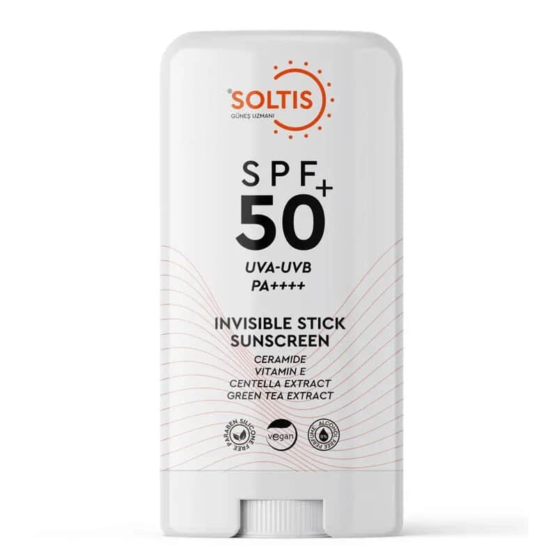 Soltis سولتيس واقي شمس شفاف بعامل حماية من الشمس 50+، 15 غرام