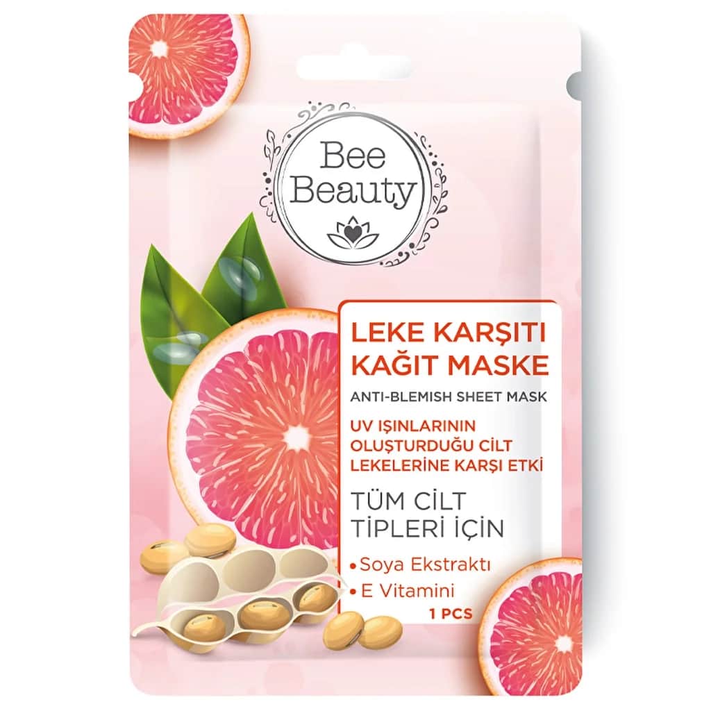 Bee Beauty قناع ورقي مضاد للبقع من بي بيوتي 25 مل