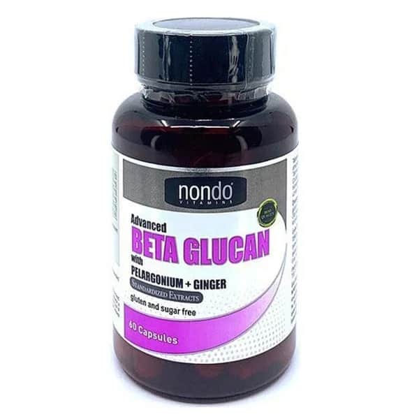 Nondo Vitamins نوندو فيتامينز بيتا جلوكان 60 كبسولة