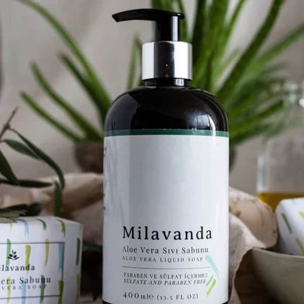 Milavanda Aloe Vera Liquid Soap 400 ml
