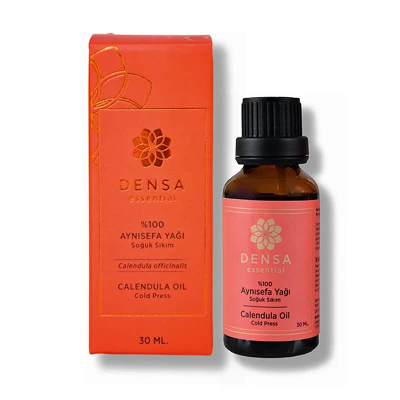 Densa Essential زيت آذريون دينسا 30 مل زيت أساسي نقي للعناية بالبشرة