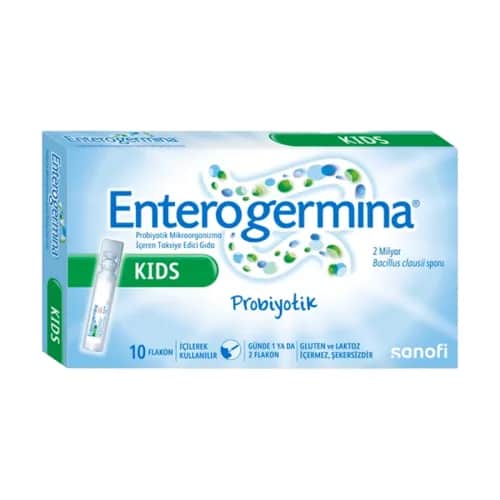 Enterogermina إنتروجيرمينا للأطفال بروبيوتيك 5 مل 10 قوارير
