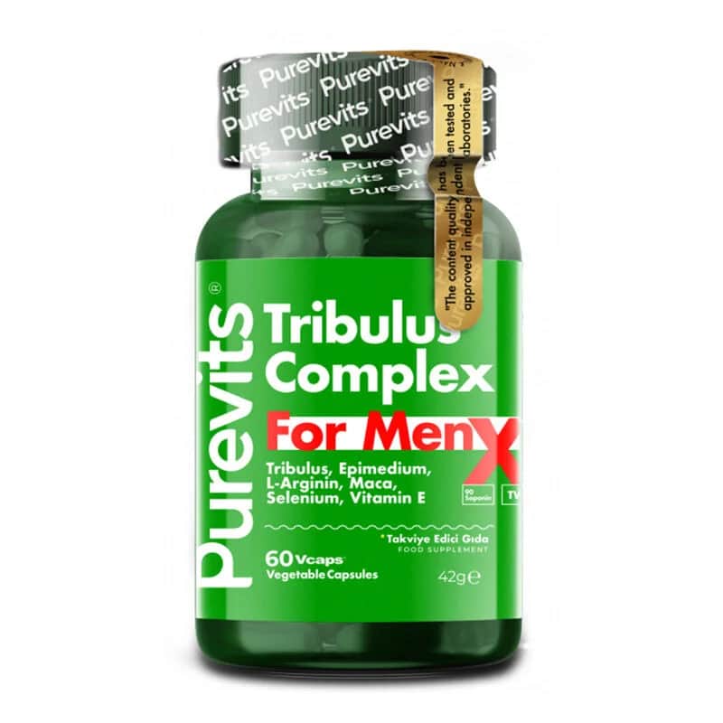 Purevits Tribulus Formen Coplex 60 vegan Capsules