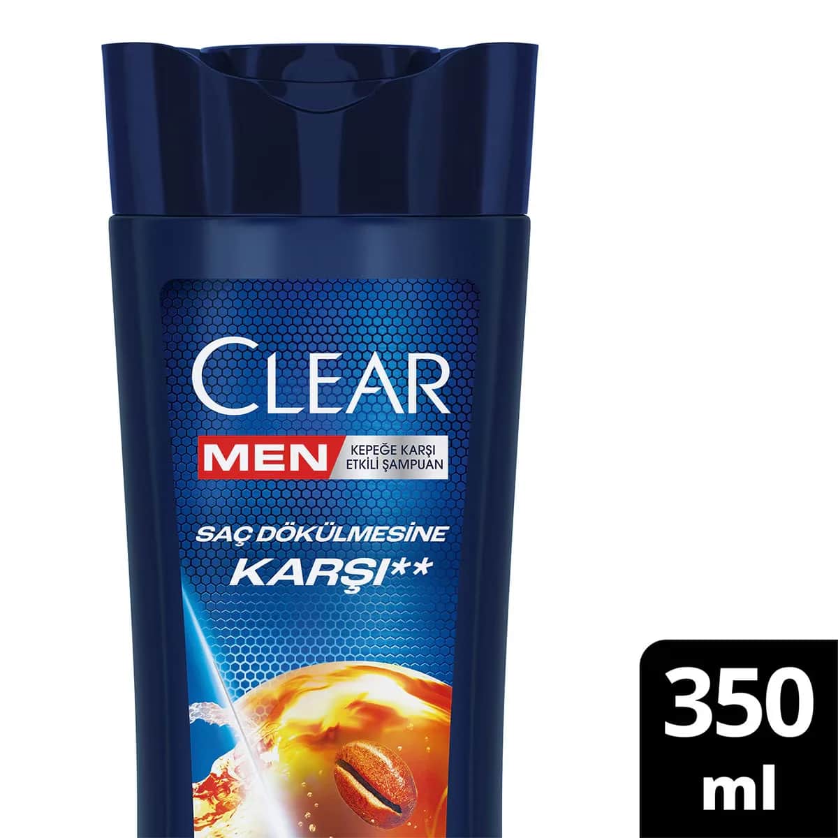 Clear شامبو كلير مين ضد تساقط الشعر بخلاصة حبوب القهوة 350 مل