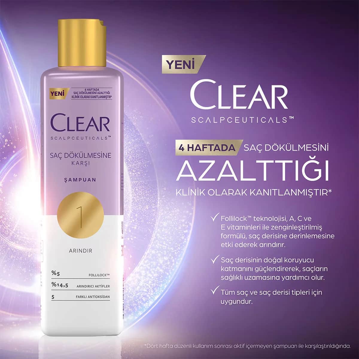 Clear شامبو كلير المضاد لتساقط الشعر 300 مل