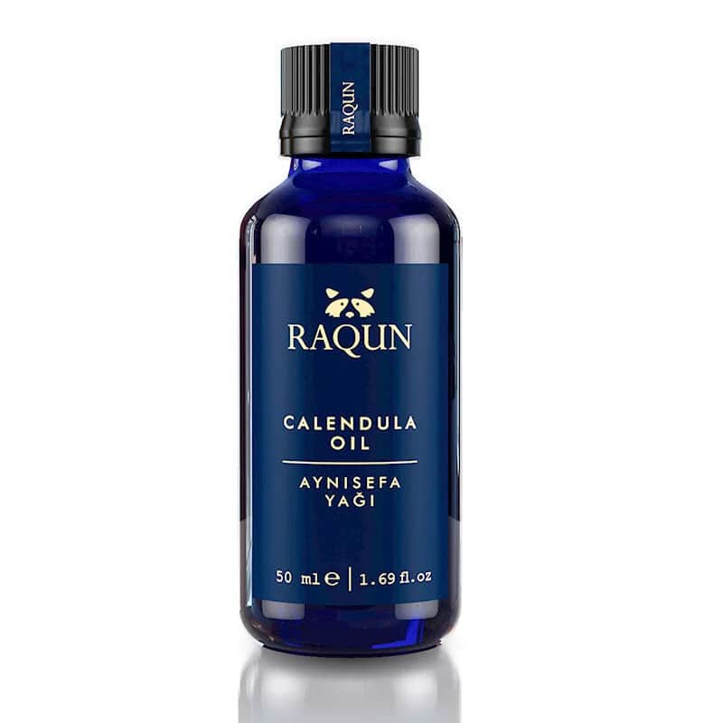 Raqun زيت آذريون للعلاج العطري من راكون ٥٠ مل للعناية الطبيعية بالبشرة