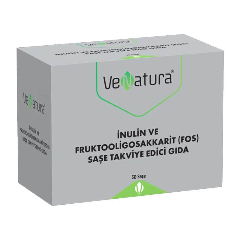 VeNatura كيس فيناتورا إينولين وفروكتو أوليجوساكاريد (فوس) غذاء مكمل غذائي 30 كيسًا