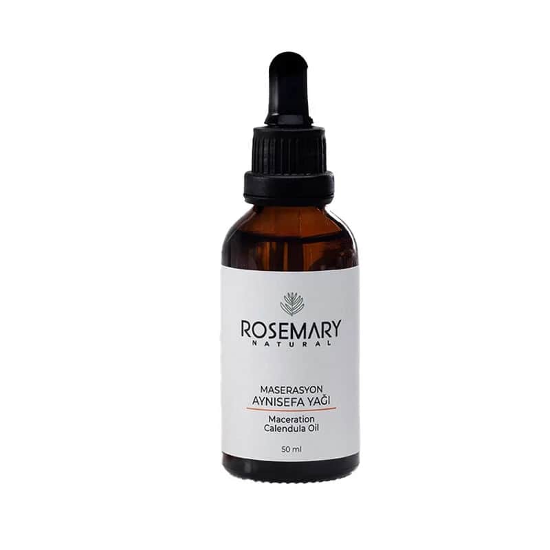 Rosemary Natural زيت إكليل الجبل والآذريون الطبيعي 50 مل