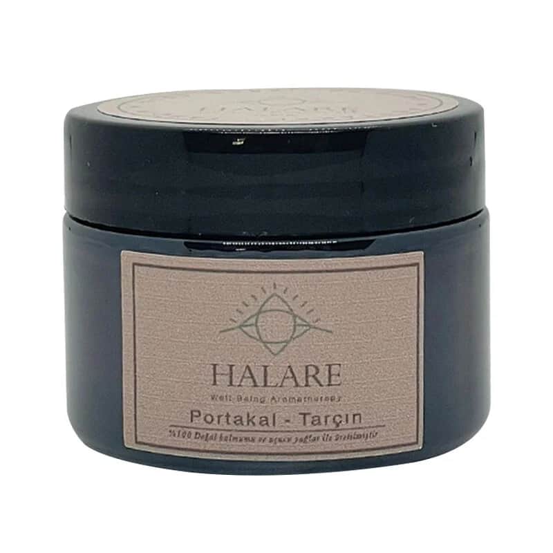 Halare Aromatherapy هالار برتقال قرفة شمع العسل العلاجي 50 مل