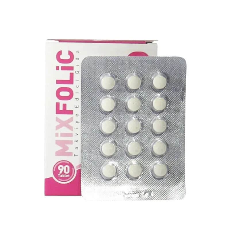 مكمل غذائي ميكسفوليك 90 قرص من غوني فارما إيلتش Güney Farma İlaç