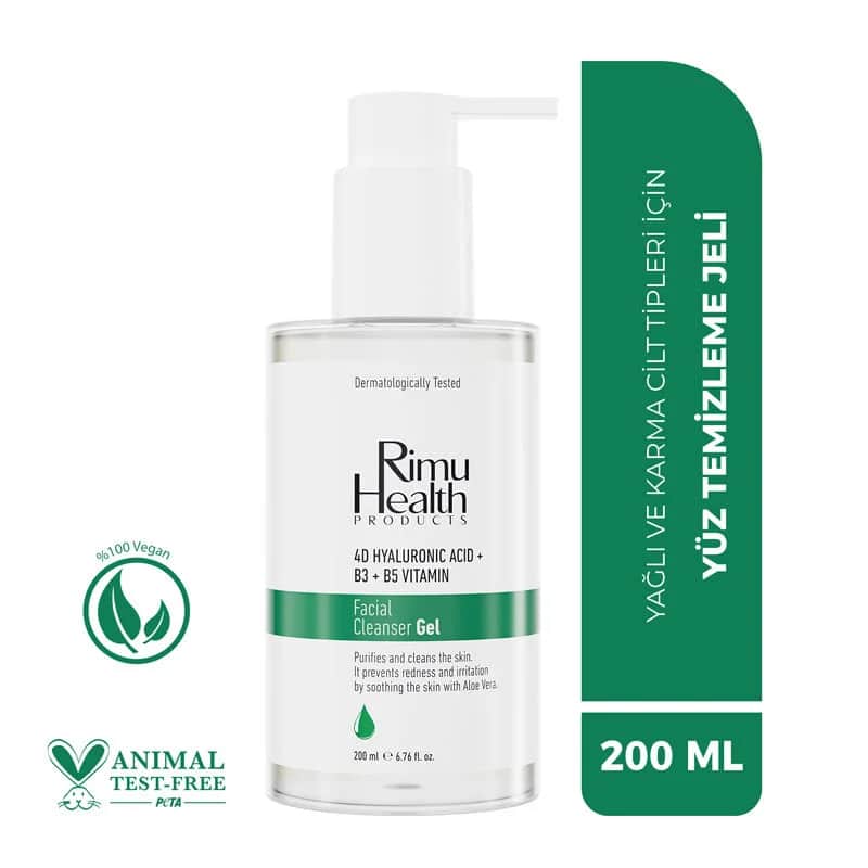 Rimu Health جل ريمو هيلث المرطب لتنظيف الوجه 200 مل