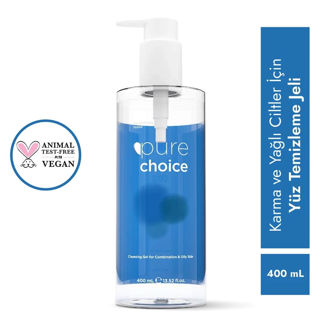 Pure Choice جل تنظيف الوجه بيور تشويس للبشرة المختلطة والدهنية 400 مل