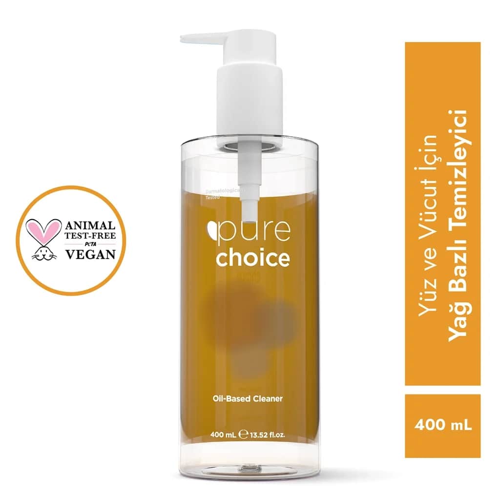 Pure Choice زيت تنظيف الوجه والجسم من بيور تشويس 400 مل