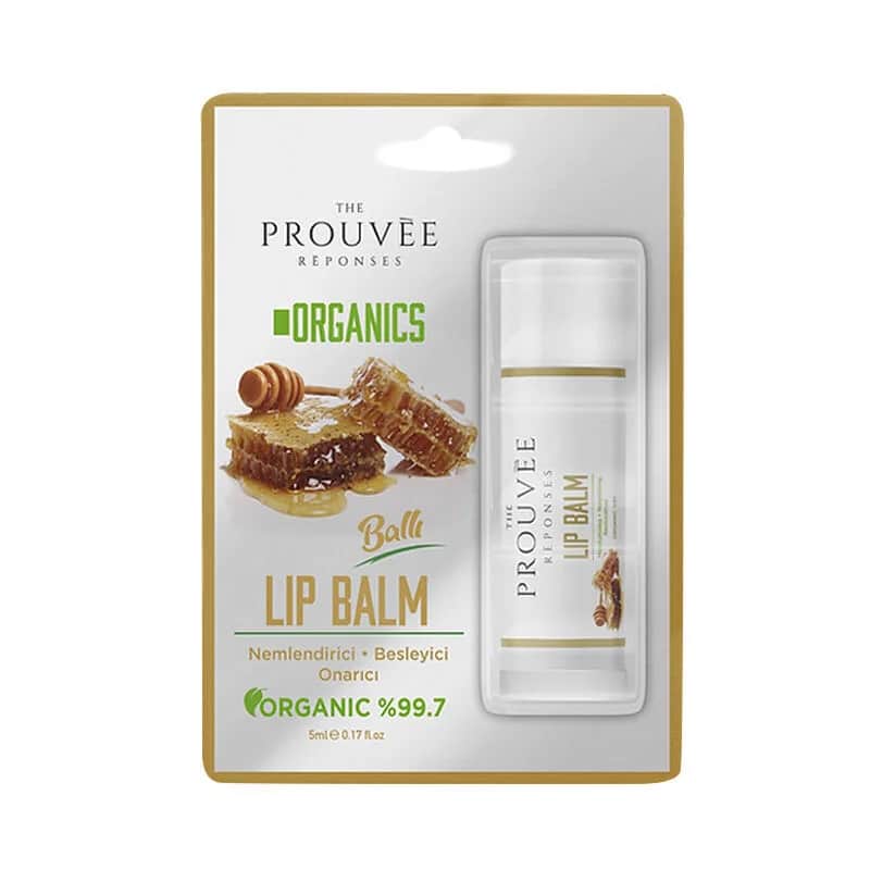 The Prouvee Reponses مرطب الشفاه العضوي بالعسل من ذا بروفي ريبونسيس، 5 مل