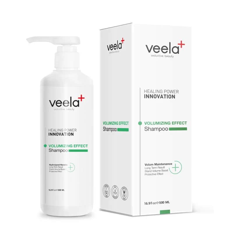 Veela شامبو فيلا للعناية المركزة لزيادة حجم الشعر الناعم 500 مل