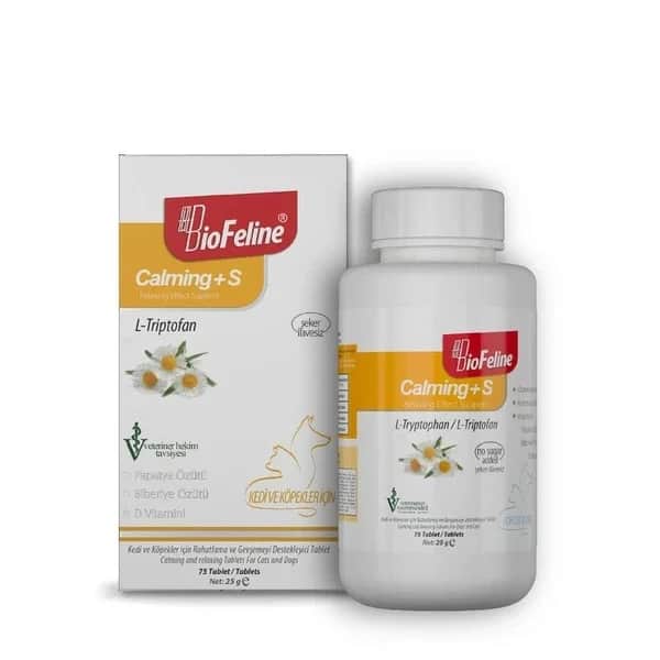 Biofeline أقراص بيوفيلين المهدئة للقطط والكلاب 75 قرصًا