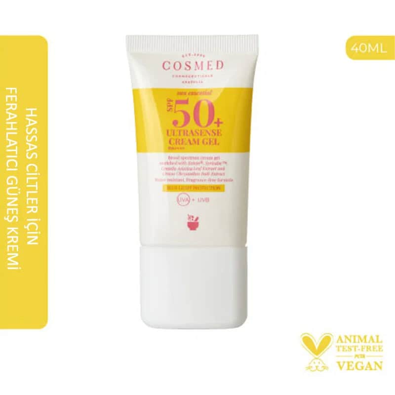 جل كريم كوسمد صن إسينشال ألترا سينس SPF 50 40 مل Cosmed