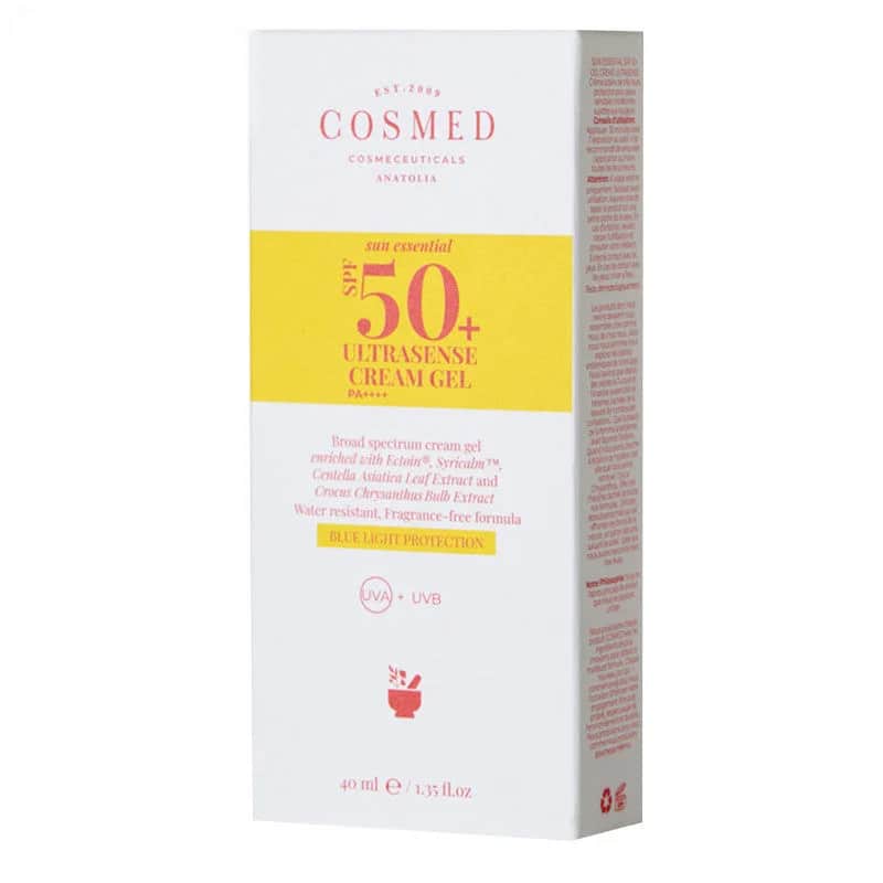 جل كريم كوسمد صن إسينشال ألترا سينس SPF 50 40 مل Cosmed