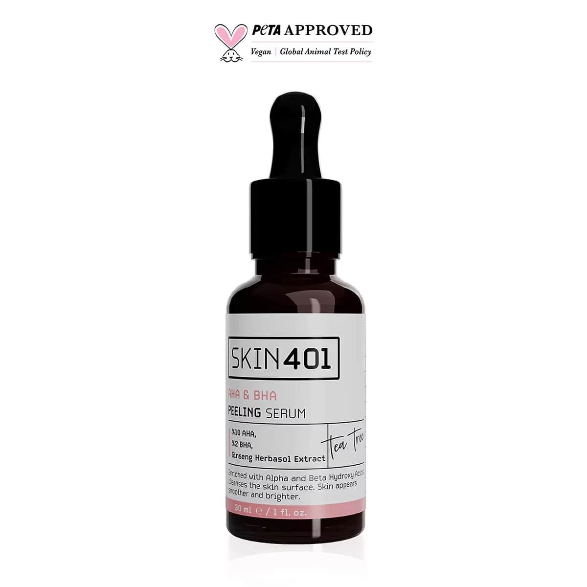 سيروم تقشير AHA وBHA 30 مل من سكين 401 Skin401