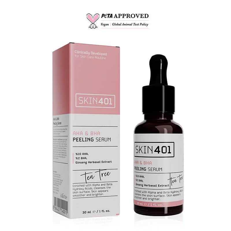 سيروم تقشير AHA وBHA 30 مل من سكين 401 Skin401
