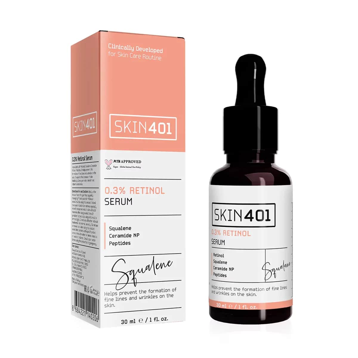 سيروم ريتينول 0.3% 30 مل من سكين 401 Skin401