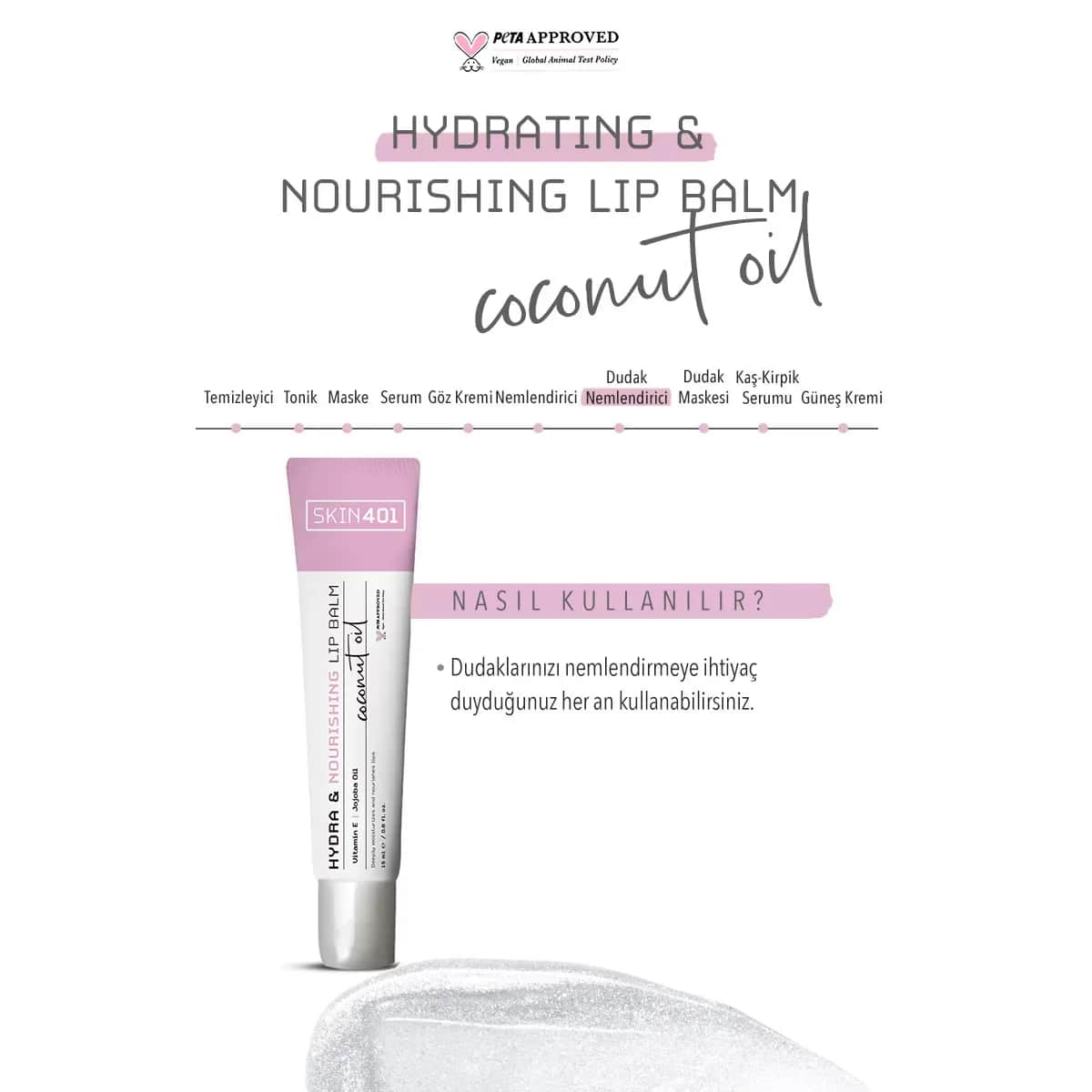 Skin401 hydrating And Nourishing Lip Balm 15 ml