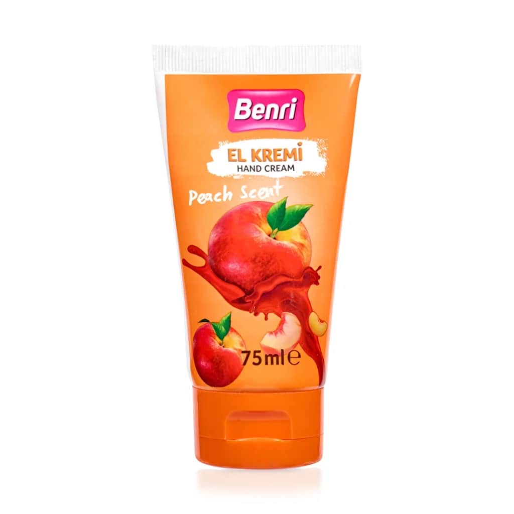 Benri كريم اليدين برائحة الخوخ من بينري 75 مل