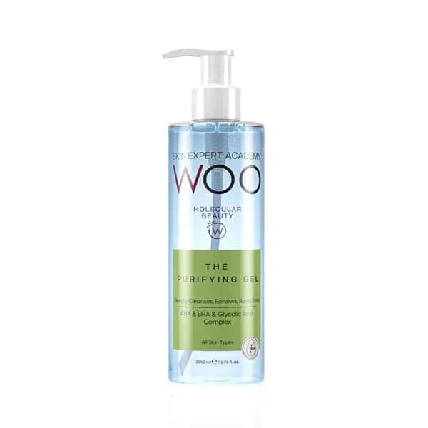 WOO Skin Expert Academy جل تنظيف وتنقية الوجه من وو سكين إكسبيرت 200 مل