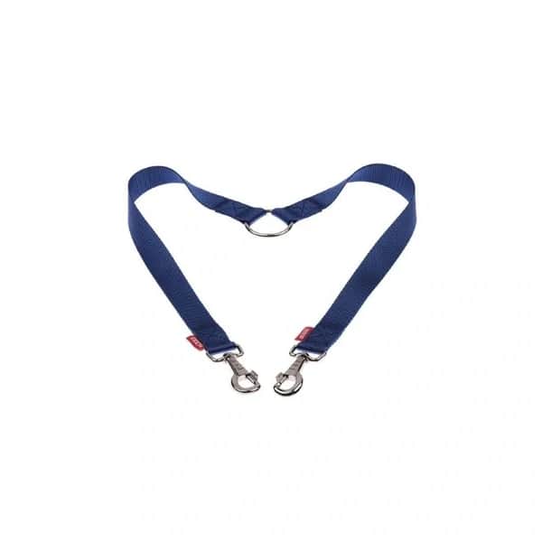 Doca Woven Fabric Double Blue Travel Strap Dp35-02576