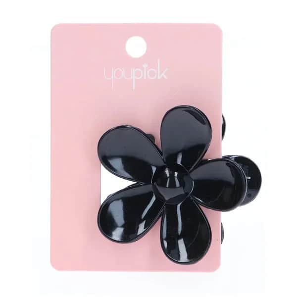 Youpick Latch Buckle Big Daisy Black
