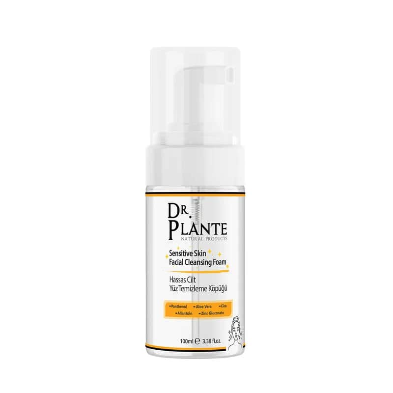Dr. Plante رغوة تنظيف الوجه الحساسة من دكتور بلانت 100 مل