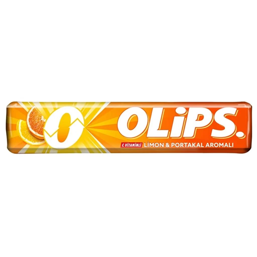 Olips حلوى أوليبس ستيك بنكهة الليمون والبرتقال 28 جرام