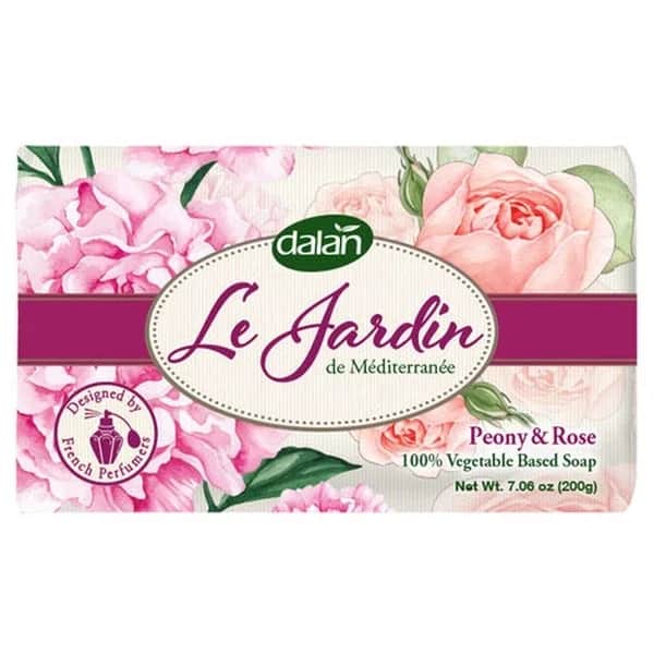 Dalan Le Jardin Peony And Rose Herbal Soap 200 gr