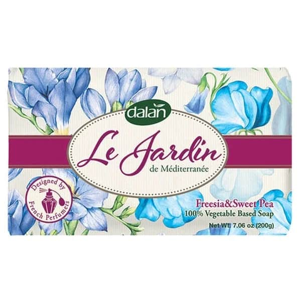 Dalan Le Jardin Freesia And Sweet Pea Herbal Soap 200 gr