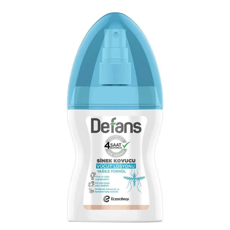 Defans لوشن الجسم ديفانز الخالي من الزيوت 100 مل مرطب وخفيف الوزن