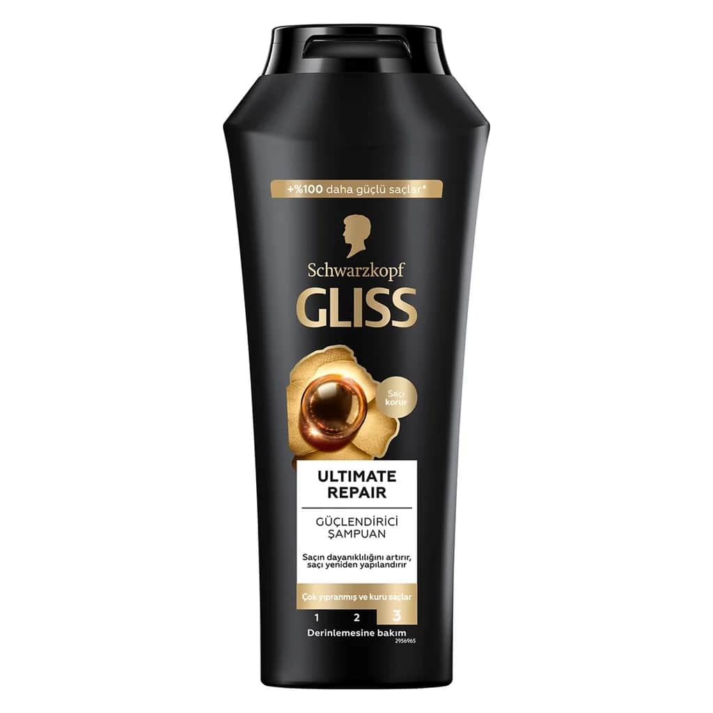 Gliss شامبو جليس ألتيميت أويل إليكسير المغذي بالأحماض الأمينية وزيت الأرغان 500 مل