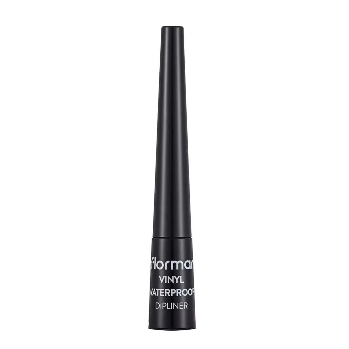 Flormar قلم تحديد العيون فلورمار فينيل المقاوم للماء ذو الصبغة المكثفة واللمسة النهائية اللامعة 001 أسود