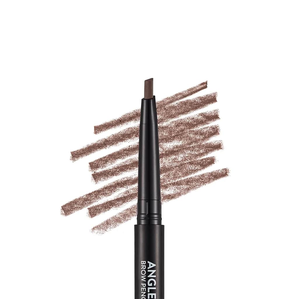 Flormar Angled Eyebrow Pencil With Angled Tip And Bristle Brush 003 brown