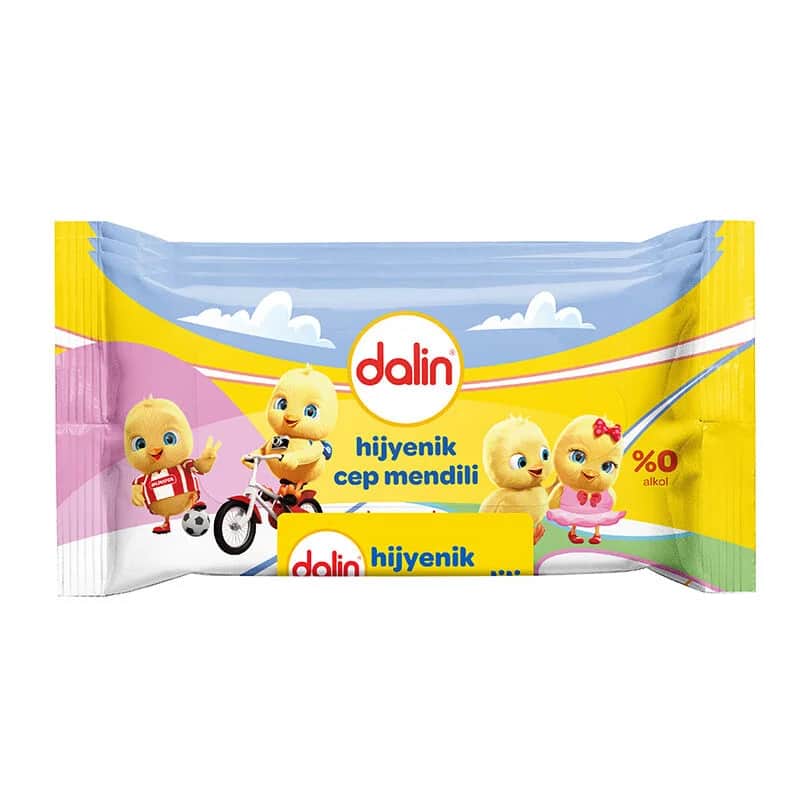 مناديل دالين الصحية الجيبية 3 × 15 Dalin