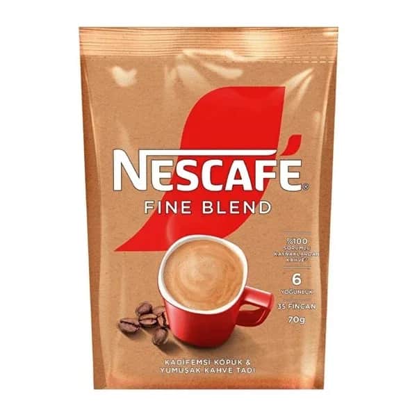 Nescafe نسكافيه فاين بلند قهوة سريعة التحضير 70 غرام