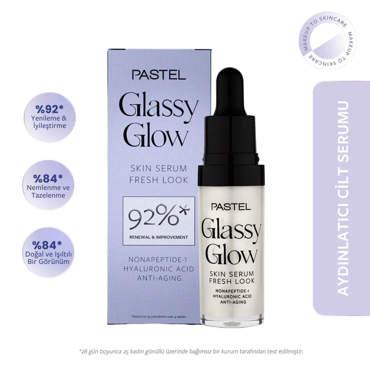 Pastel Makeup To Skincare Glassy Glow Skin Serum