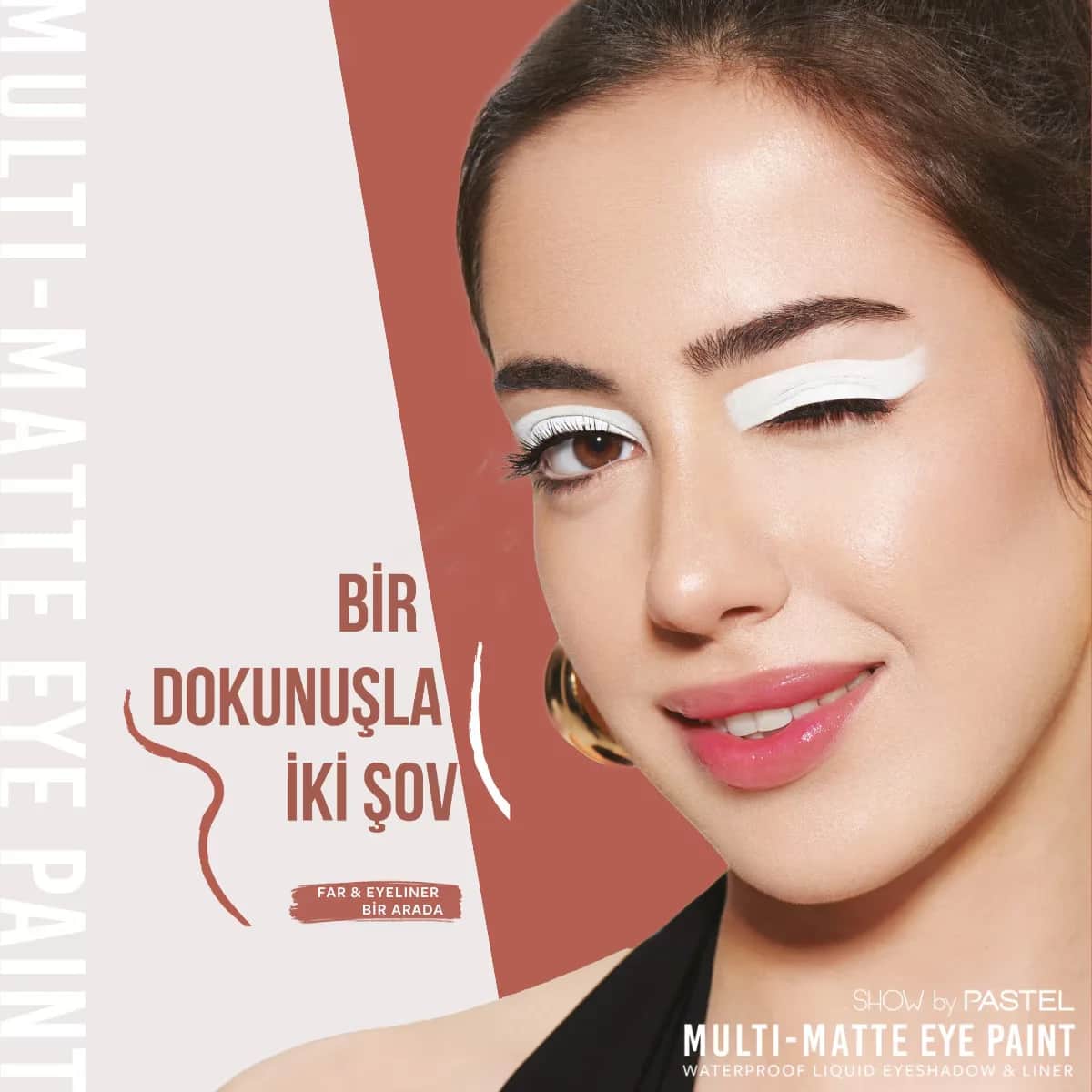 Show By Pastel Multi-matte Eye Paint Waterproof Eyeshadow &amp; Liquid Eyeshadow And Matte Eyeliner 83 stylish