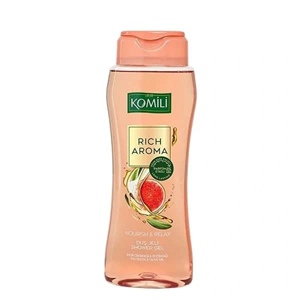 Komili جل الاستحمام كوميلي الغني بالروائح المغذية والمريحة 500 مل