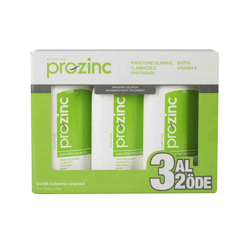 Prozinc شامبو بروزينك للقشرة الجافة ٣٠٠ مل | اشترِ ٣ وادفع ٢