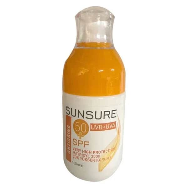 كريم واقي شمس مضاد للشيخوخة SPF50+ 100 مل من ديرمو كلين Dermo Clean