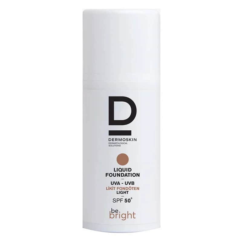 فoundation سائل ديرموسكن بي برايت SPF50+ 33 مل فاتح Dermoskin